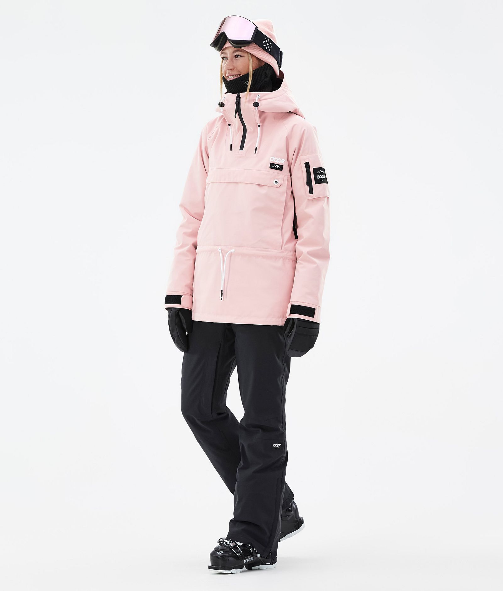 Dope Annok W Giacca Sci Donna Soft Pink, Immagine 3 di 9