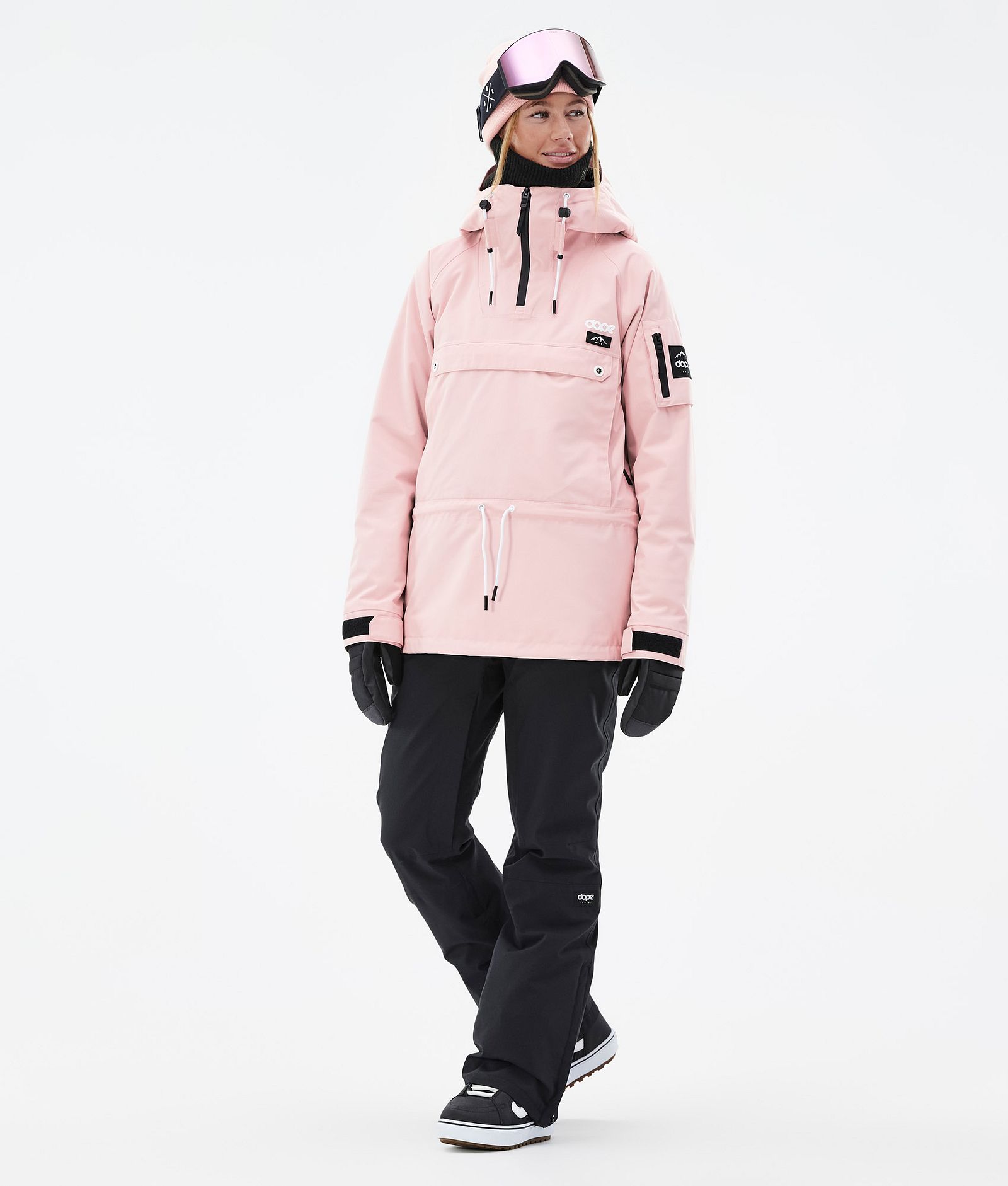 Dope Annok W Veste Snowboard Femme Soft Pink