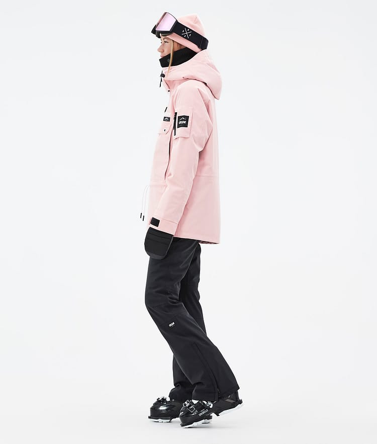 Dope Annok W Lyžařská Bunda Dámské Soft Pink, Obrázek 4 z 9