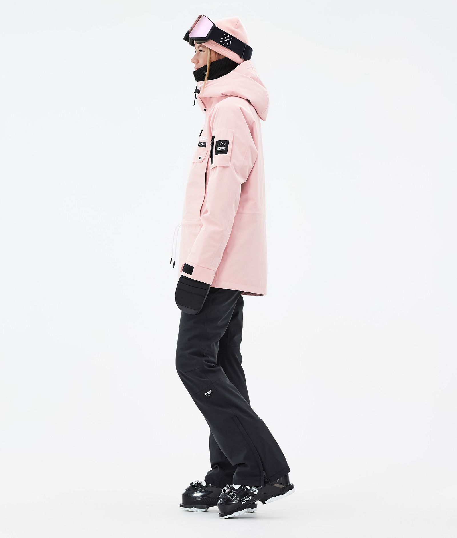 Dope Annok W Skijacke Damen Soft Pink, Bild 4 von 9