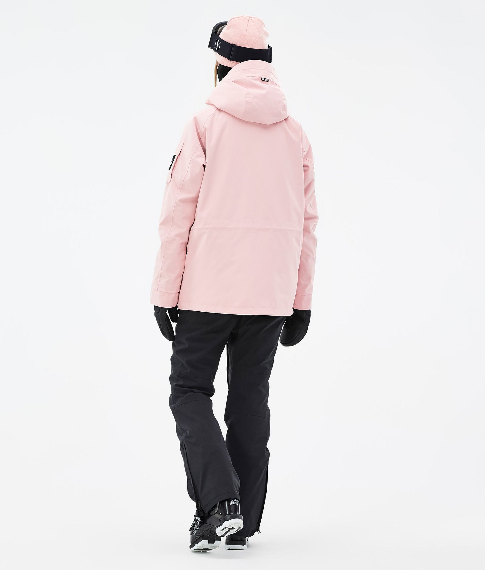 Dope Annok W Lyžařská Bunda Dámské Soft Pink, Obrázek 5 z 9