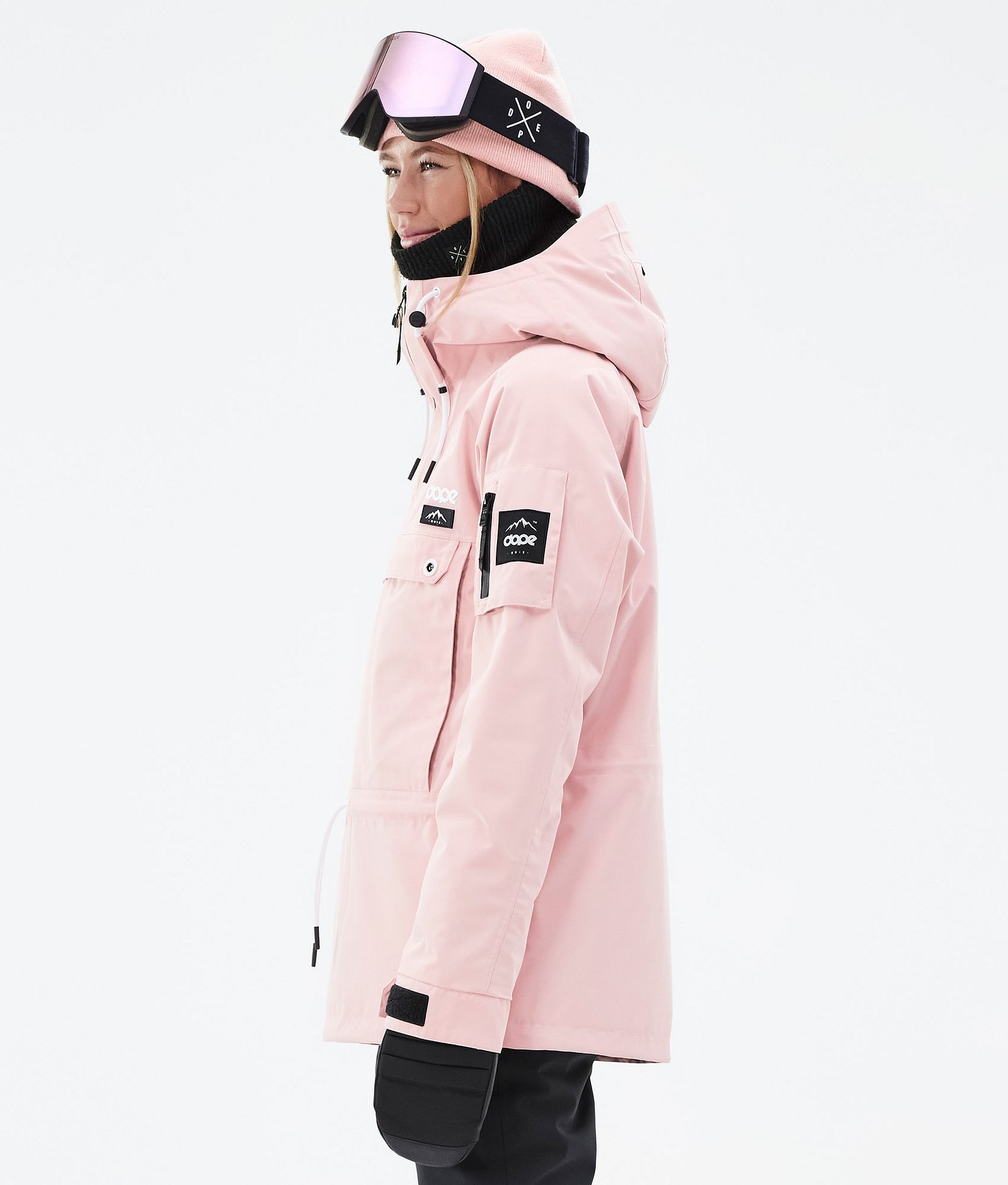 Dope Annok W Giacca Sci Donna Soft Pink, Immagine 6 di 9