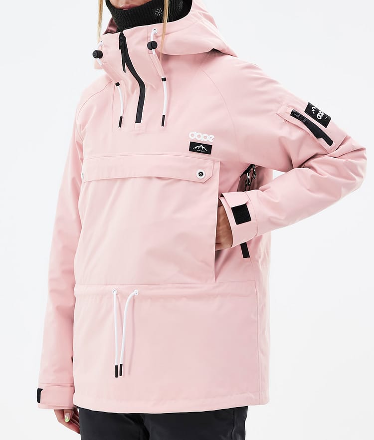 Dope Annok W Lyžařská Bunda Dámské Soft Pink, Obrázek 8 z 9
