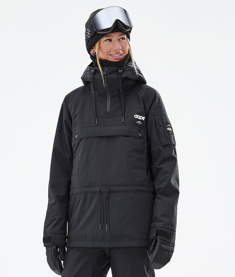Dope Annok W Snowboard jas Dames Blackout, Afbeelding 1 van 9