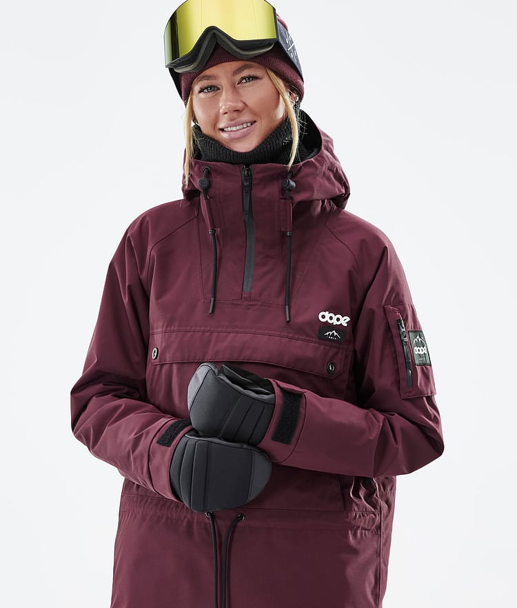 Dope Annok W Veste de Ski Femme Don Burgundy