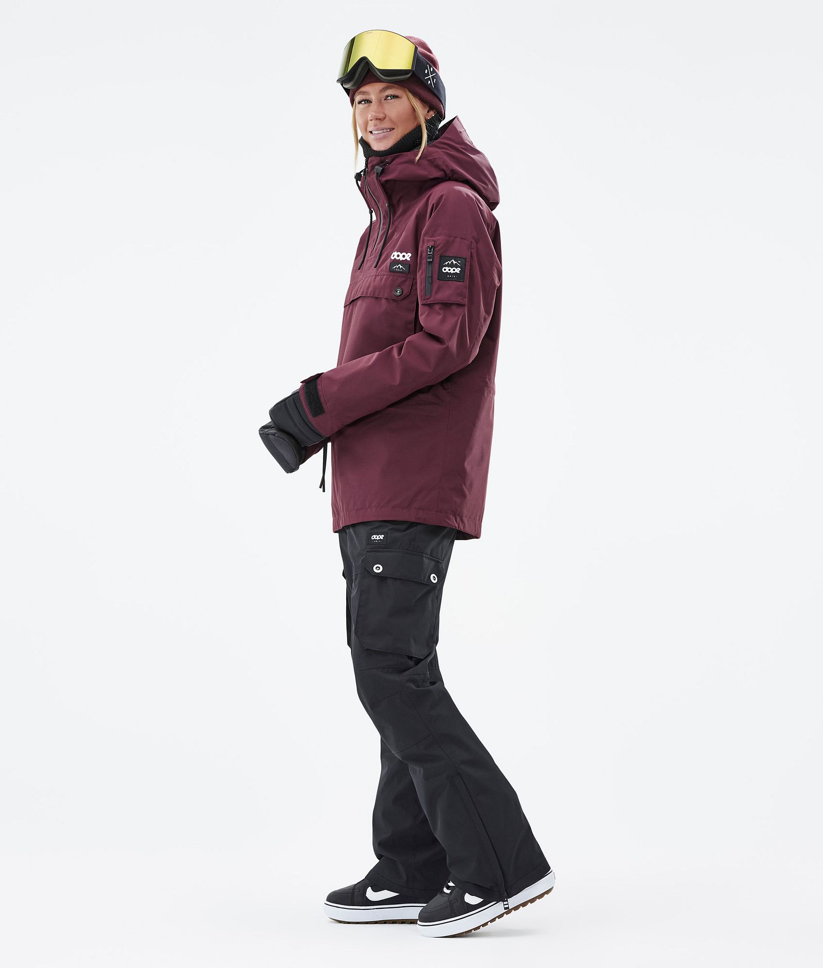 Dope Annok W Veste Snowboard Femme Don Burgundy Renewed, Image 4 sur 9