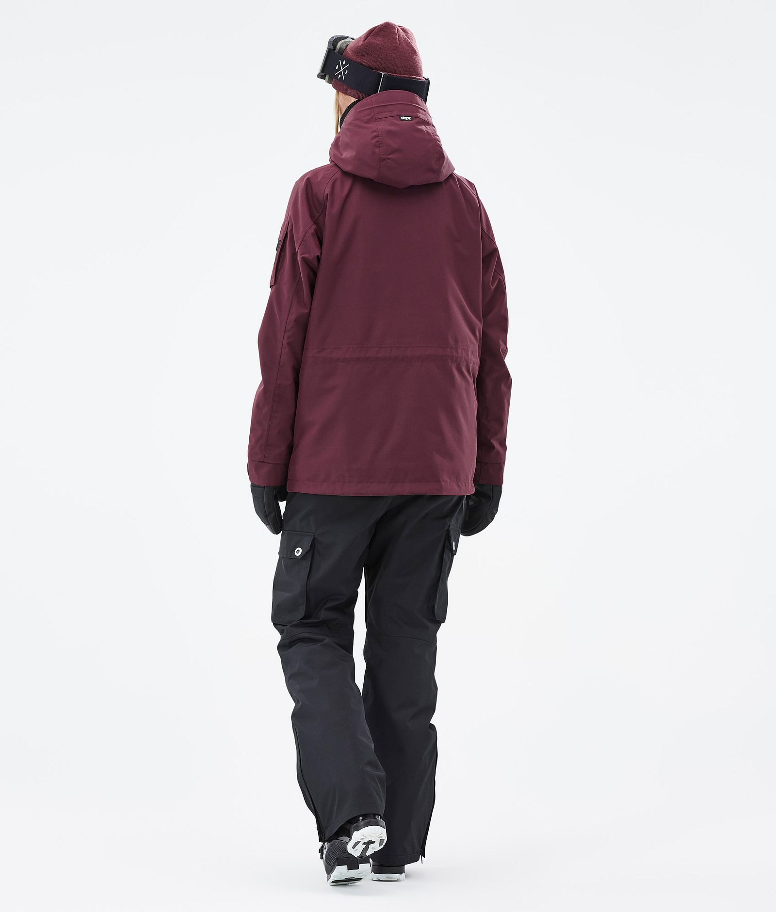 Dope Annok W Ski Jacket Women Don Burgundy, Image 5 of 9