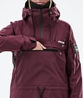 Dope Annok W Snowboardjakke Dame Don Burgundy Renewed, Billede 9 af 9