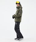 Dope Blizzard W Full Zip Snowboardjakke Dame Olive Green Renewed, Billede 4 af 10