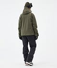 Dope Blizzard W Full Zip Snowboard Jacket Women Olive Green Renewed, Image 5 of 10