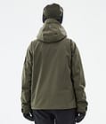 Dope Blizzard W Full Zip Snowboardjakke Dame Olive Green Renewed, Billede 7 af 10