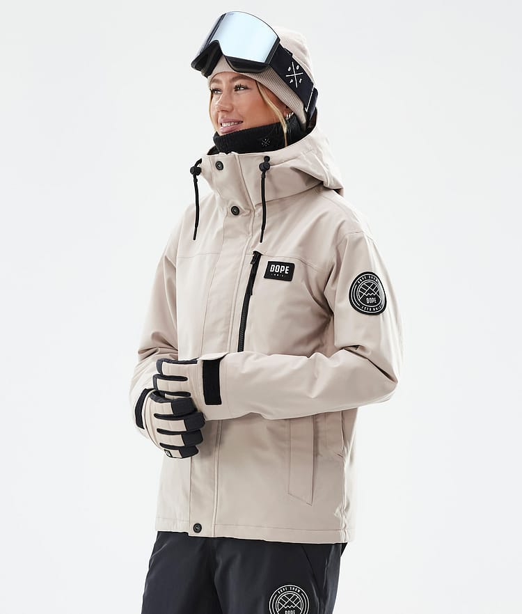Dope Blizzard W Full Zip Snowboard Jacket Women Sand Renewed, Image 1 of 9