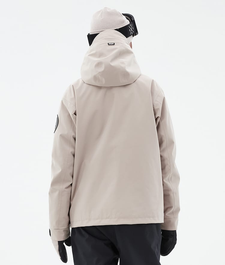 Dope Blizzard W Full Zip 24 Snowboard jas Dames Sand, Afbeelding 7 van 10