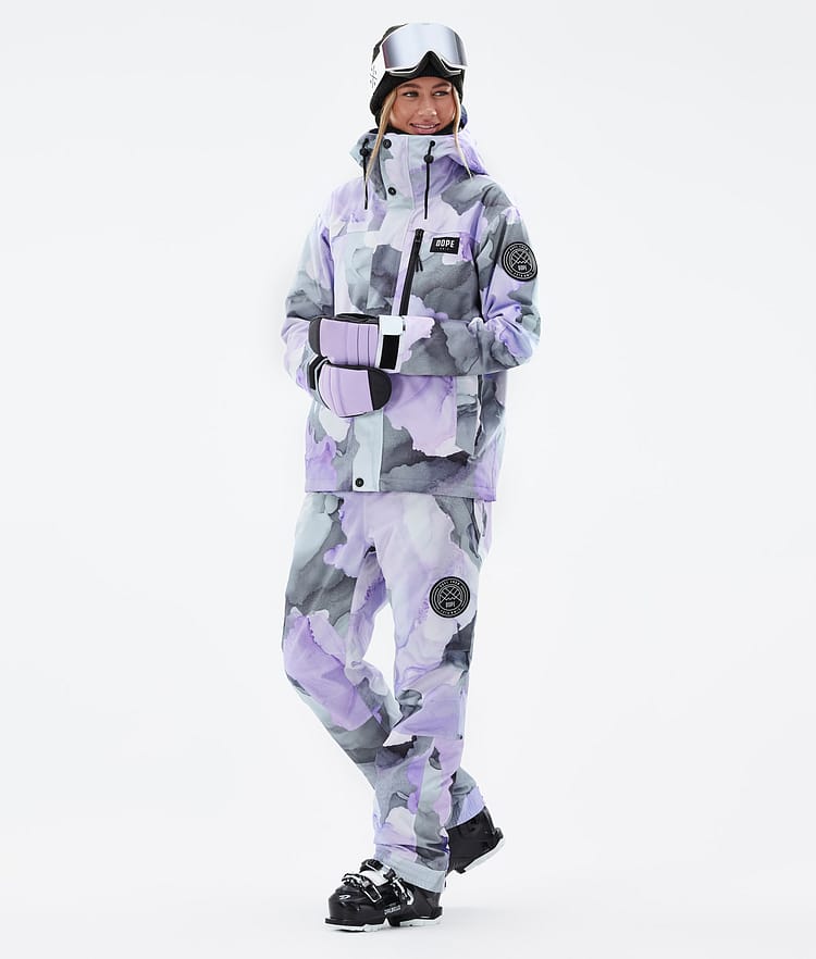 Dope Blizzard W Full Zip Ski jas Dames Blot Violet, Afbeelding 3 van 10