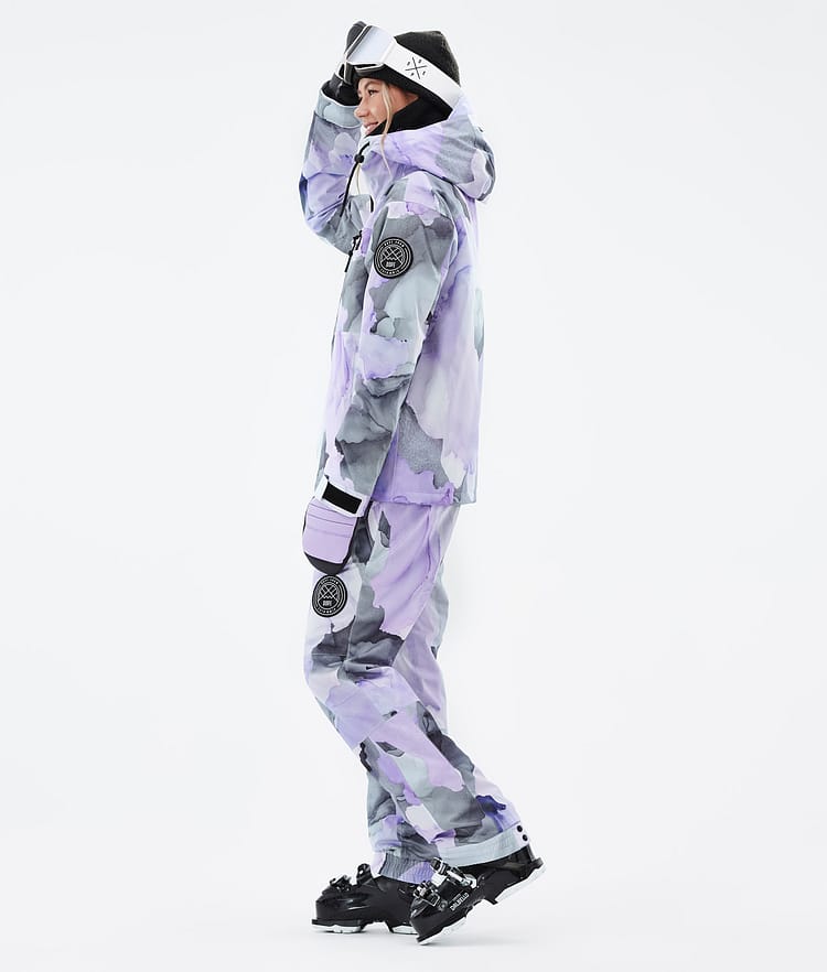 Dope Blizzard W Full Zip Ski jas Dames Blot Violet, Afbeelding 4 van 10