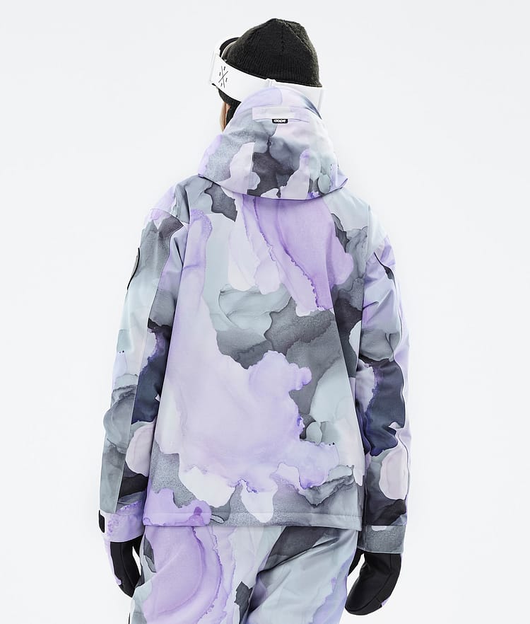 Dope Blizzard W Full Zip Snowboard jas Dames Blot Violet, Afbeelding 7 van 10