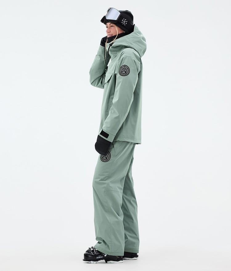 Dope Blizzard W Giacca Sci Donna Faded Green, Immagine 4 di 9