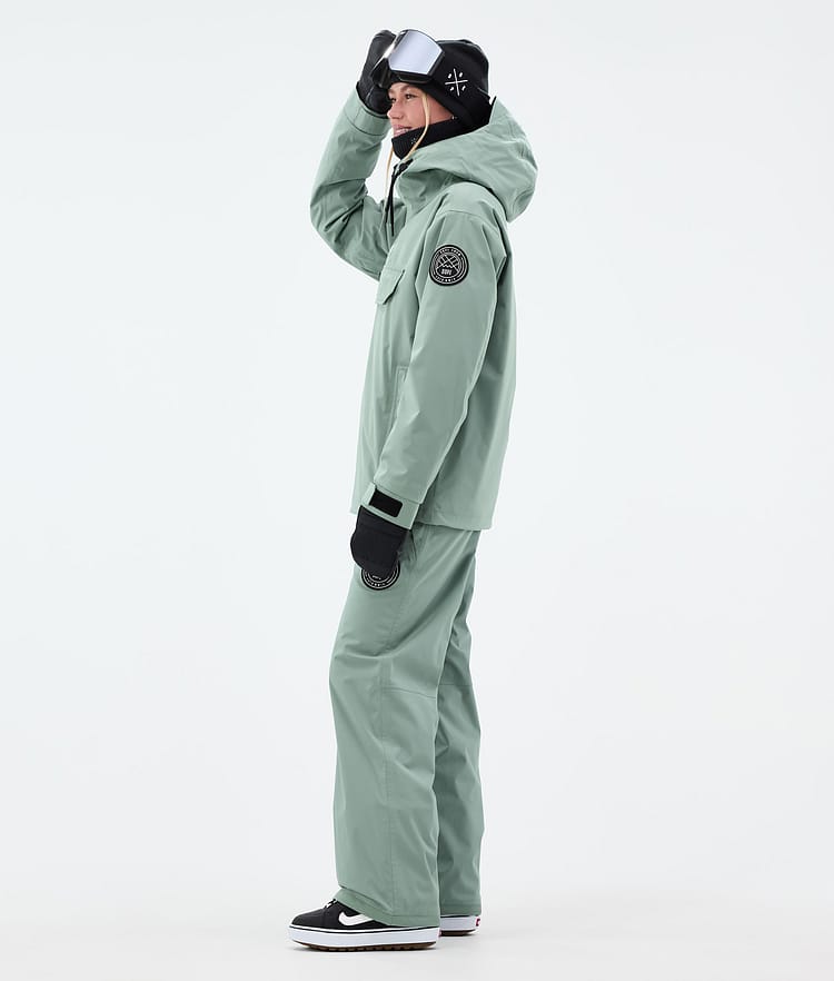 Dope Blizzard W Giacca Snowboard Donna Faded Green, Immagine 4 di 9