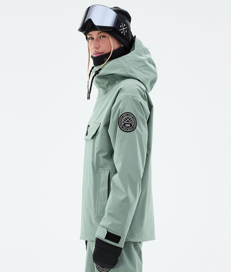 Dope Blizzard W Giacca Snowboard Donna Faded Green, Immagine 6 di 9