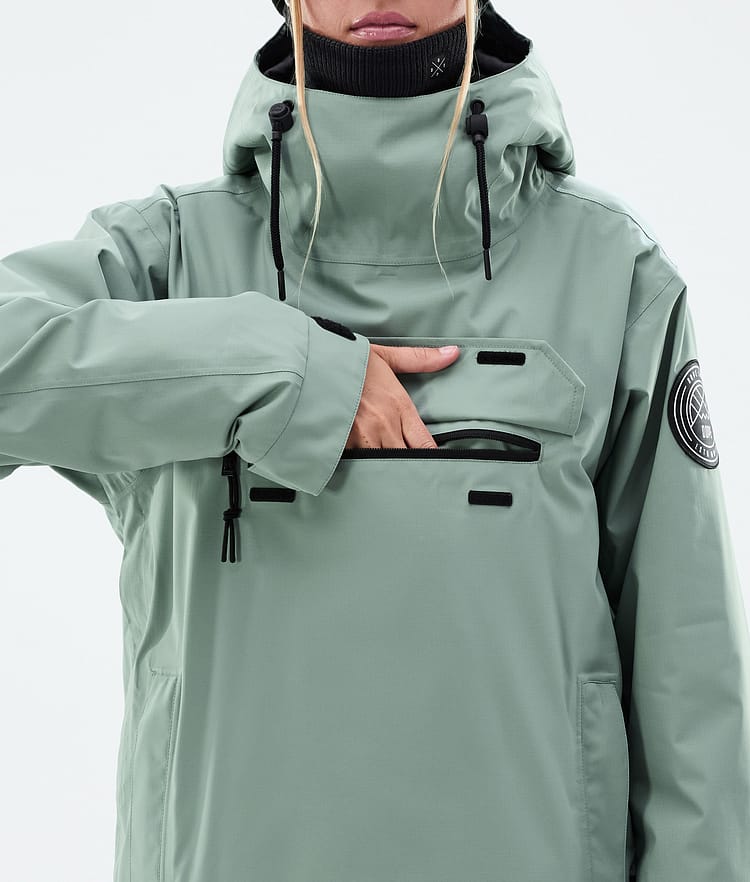 Dope Blizzard W Giacca Snowboard Donna Faded Green, Immagine 9 di 9