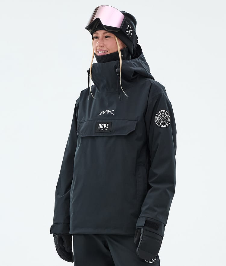 Dope Blizzard W Giacca Snowboard Donna Black, Immagine 1 di 9