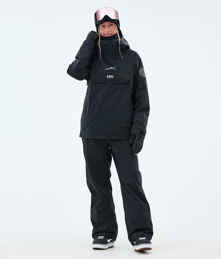 Dope Blizzard W Giacca Snowboard Donna Black, Immagine 3 di 9