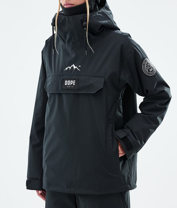 Dope Blizzard W Giacca Snowboard Donna Black, Immagine 8 di 9