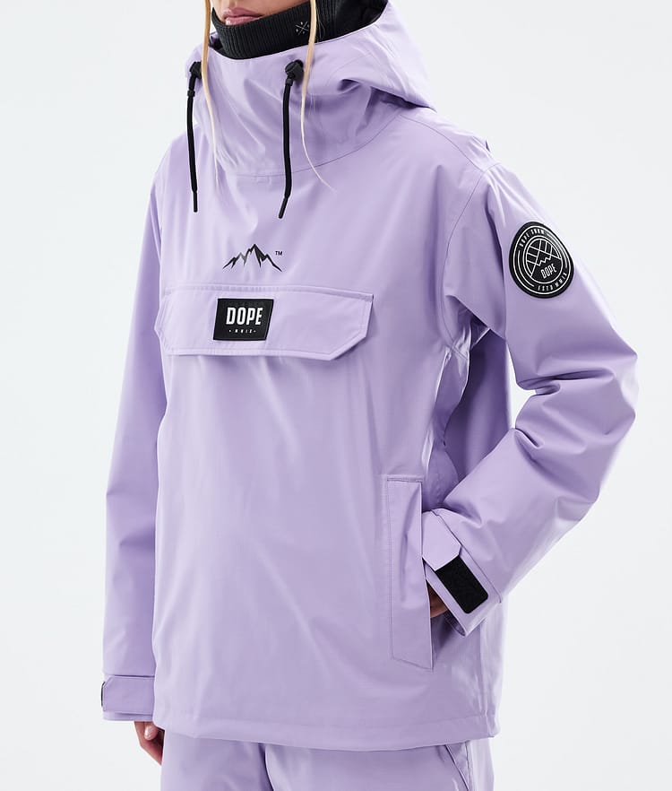 Dope Blizzard W Giacca Snowboard Donna Faded Violet, Immagine 8 di 9