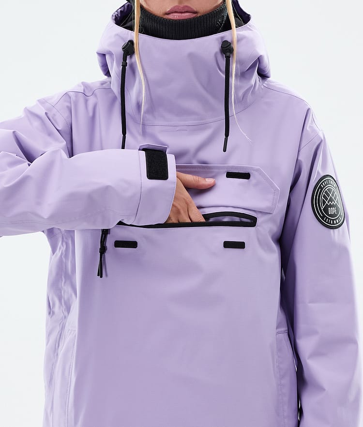 Dope Blizzard W Giacca Snowboard Donna Faded Violet, Immagine 9 di 9