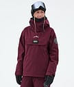 Dope Blizzard W Ski Jacket Women Burgundy