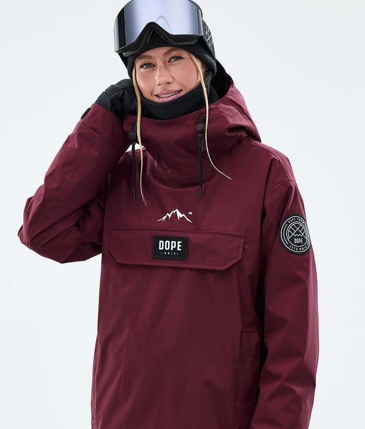Dope Blizzard W Giacca Snowboard Donna Burgundy, Immagine 2 di 9
