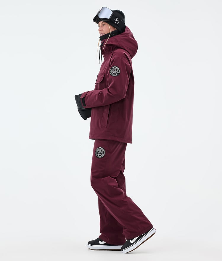 Dope Blizzard W Giacca Snowboard Donna Burgundy, Immagine 4 di 9
