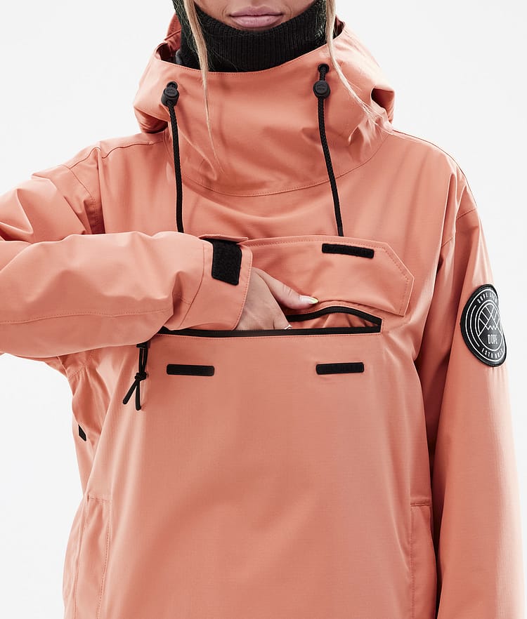 Dope Blizzard W Veste de Ski Femme Peach, Image 9 sur 9