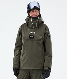 Dope Blizzard W Giacca Snowboard Donna Olive Green