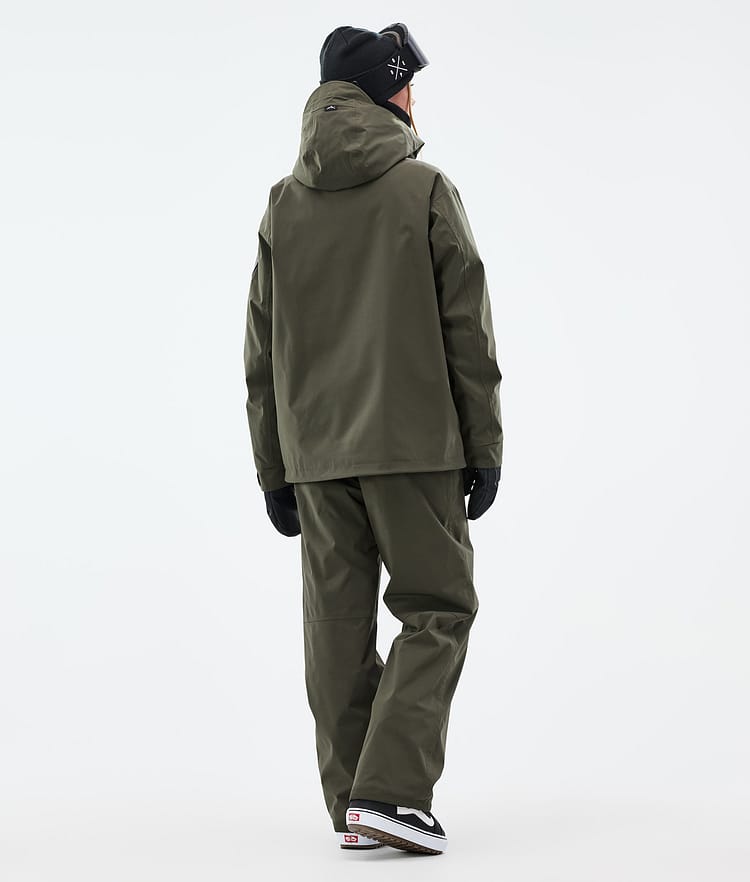Dope Blizzard W Giacca Snowboard Donna Olive Green, Immagine 5 di 9