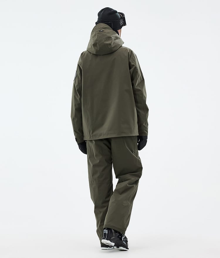 Dope Blizzard W Giacca Sci Donna Olive Green, Immagine 5 di 9