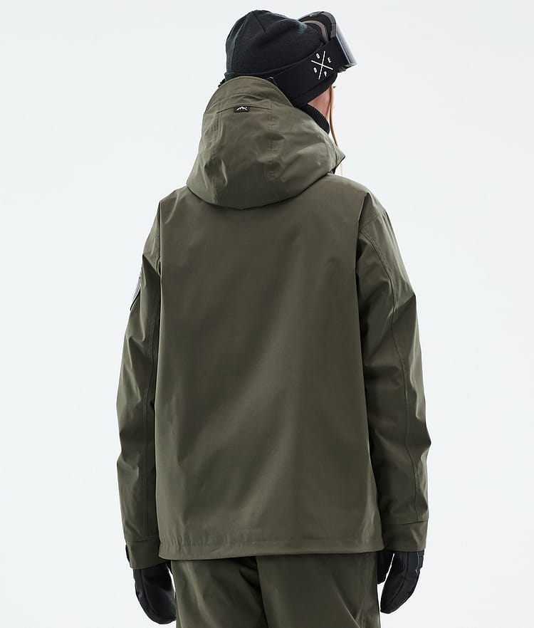 Dope Blizzard W Giacca Snowboard Donna Olive Green, Immagine 7 di 9