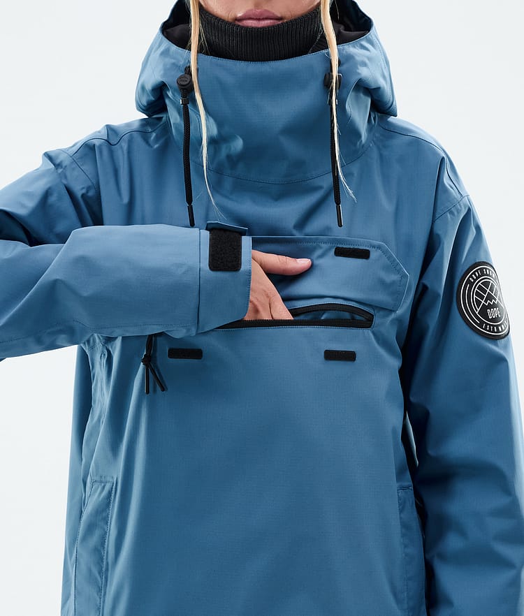 Dope Blizzard W Snowboard Jacket Women Blue Steel, Image 9 of 9