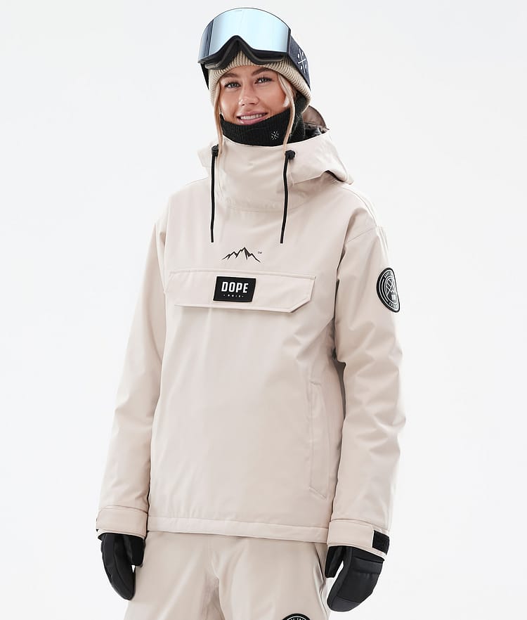 Koordinere Violin farligt Dope Blizzard W Snowboardjakke Dame Sand - Sandfarve | Ridestore.com