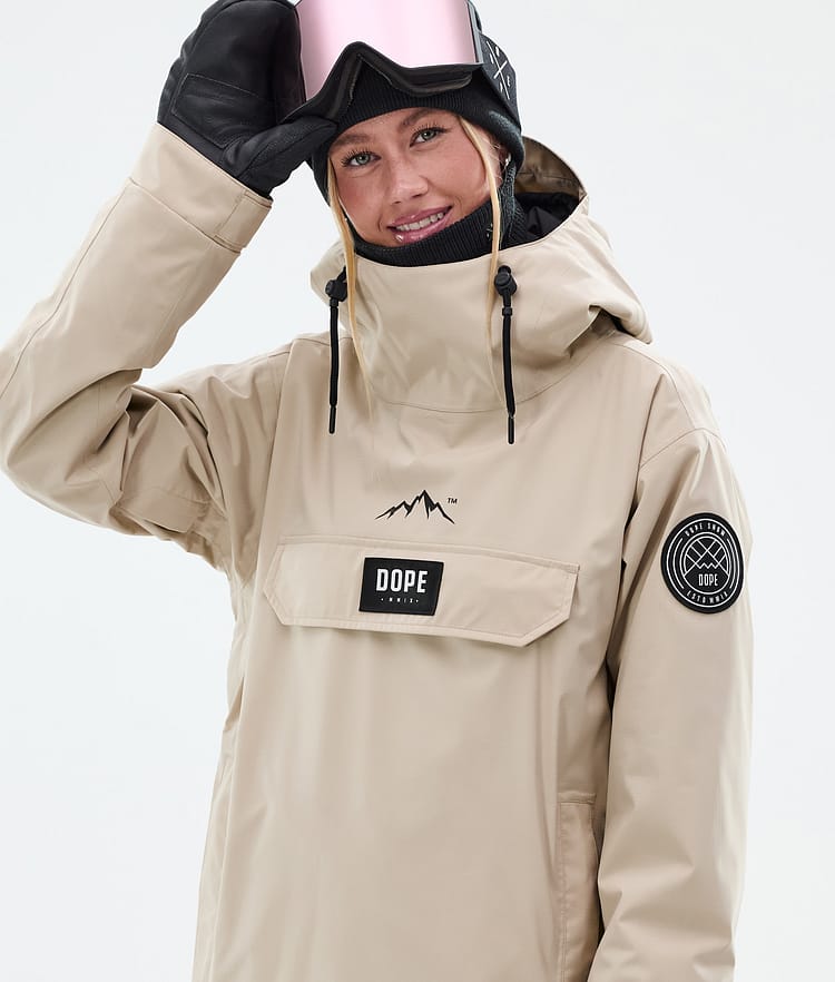 Dope Blizzard W Snowboard Jacket Women Sand, Image 2 of 9