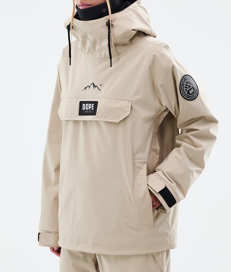 Dope Blizzard W Snowboard Jacket Women Sand, Image 8 of 9
