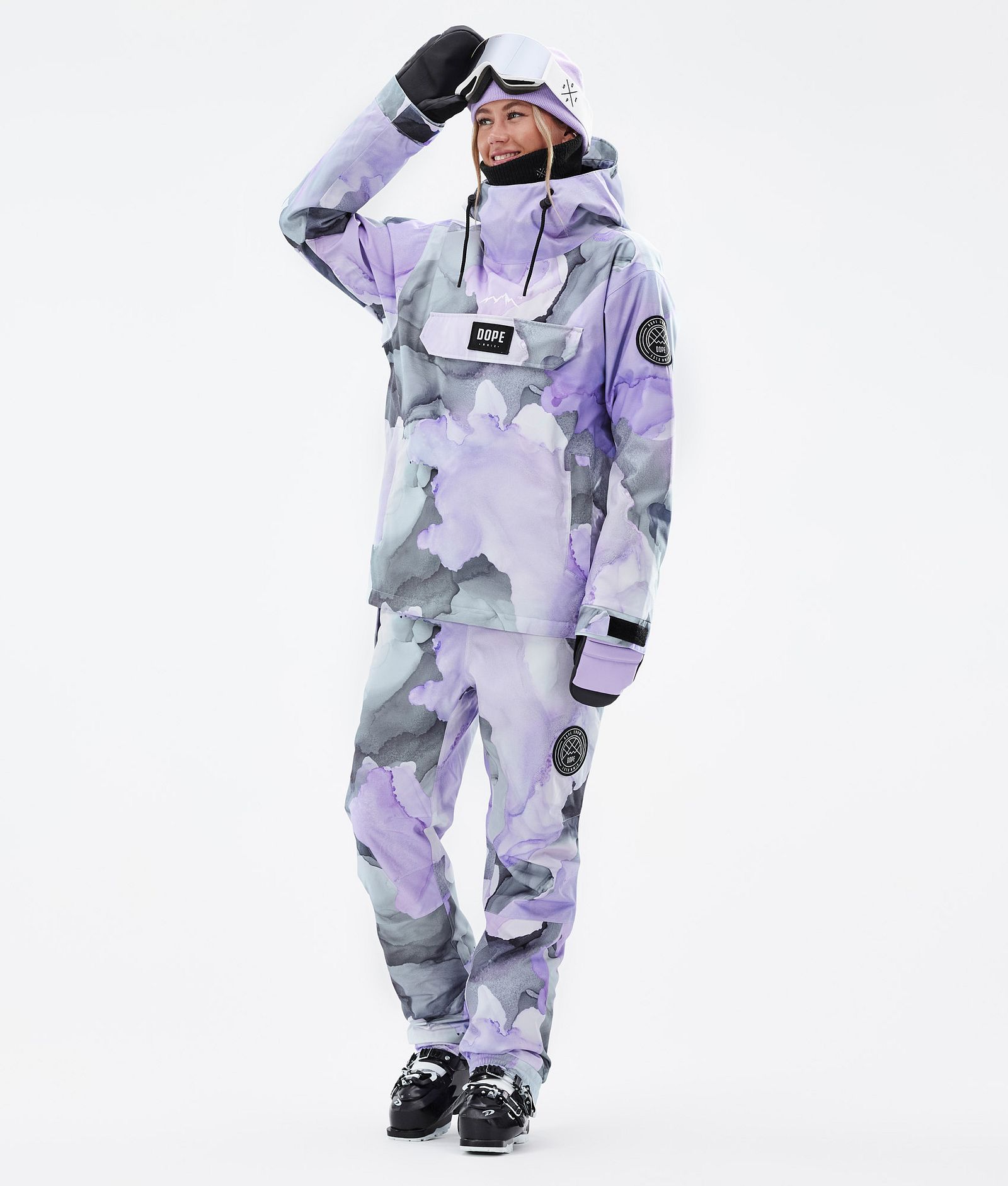 Dope Blizzard W Ski Jacket Women Blot Violet, Image 3 of 9