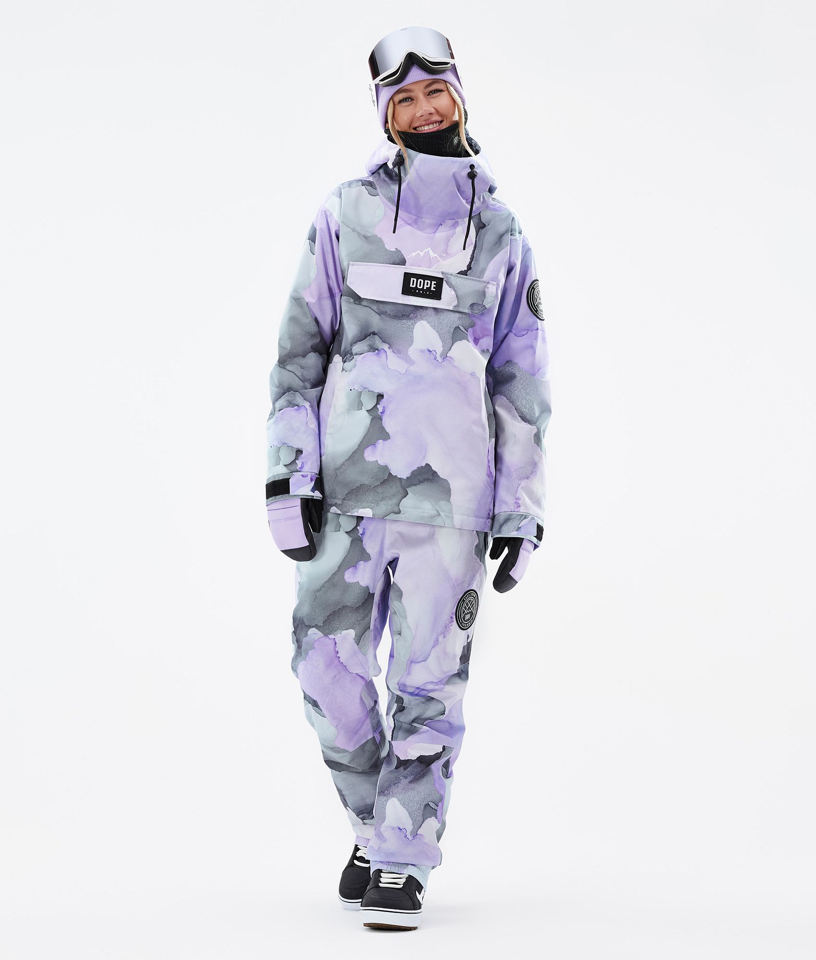 Dope Blizzard W Veste Snowboard Femme Blot Violet, Image 3 sur 9