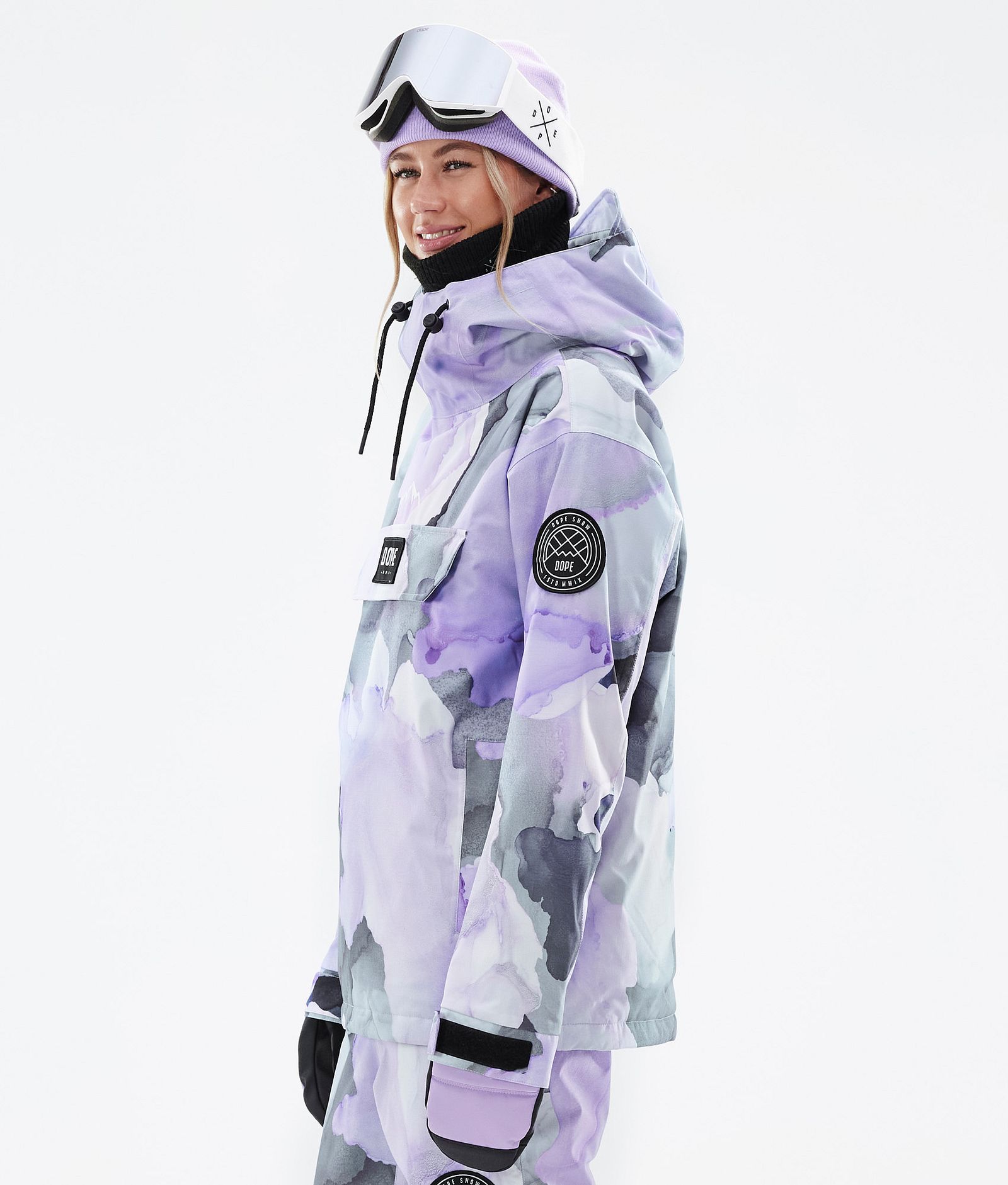 Dope Blizzard W Snowboard Jacket Women Blot Violet Renewed, Image 6 of 9