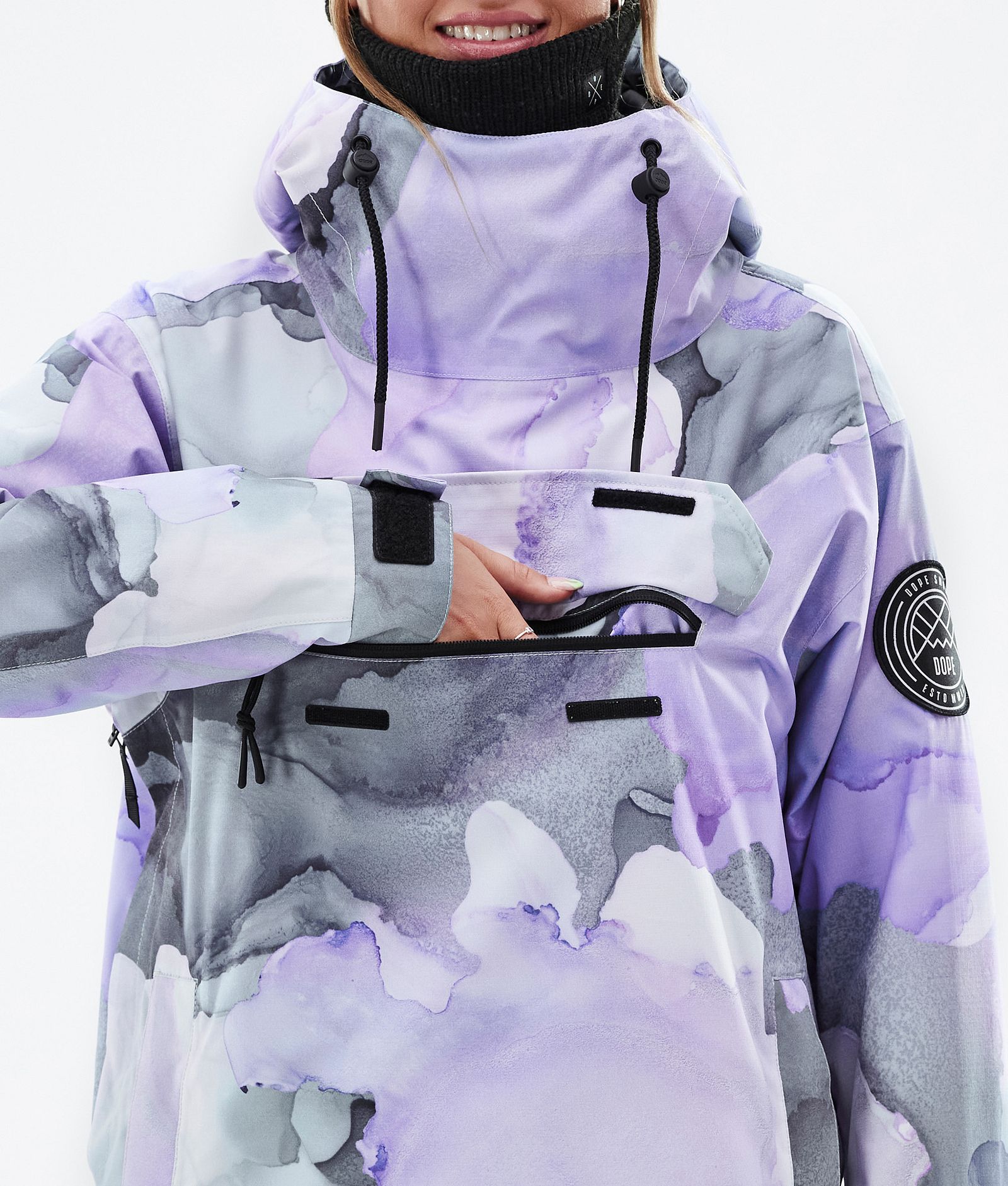 Dope Blizzard W Veste de Ski Femme Blot Violet, Image 9 sur 9