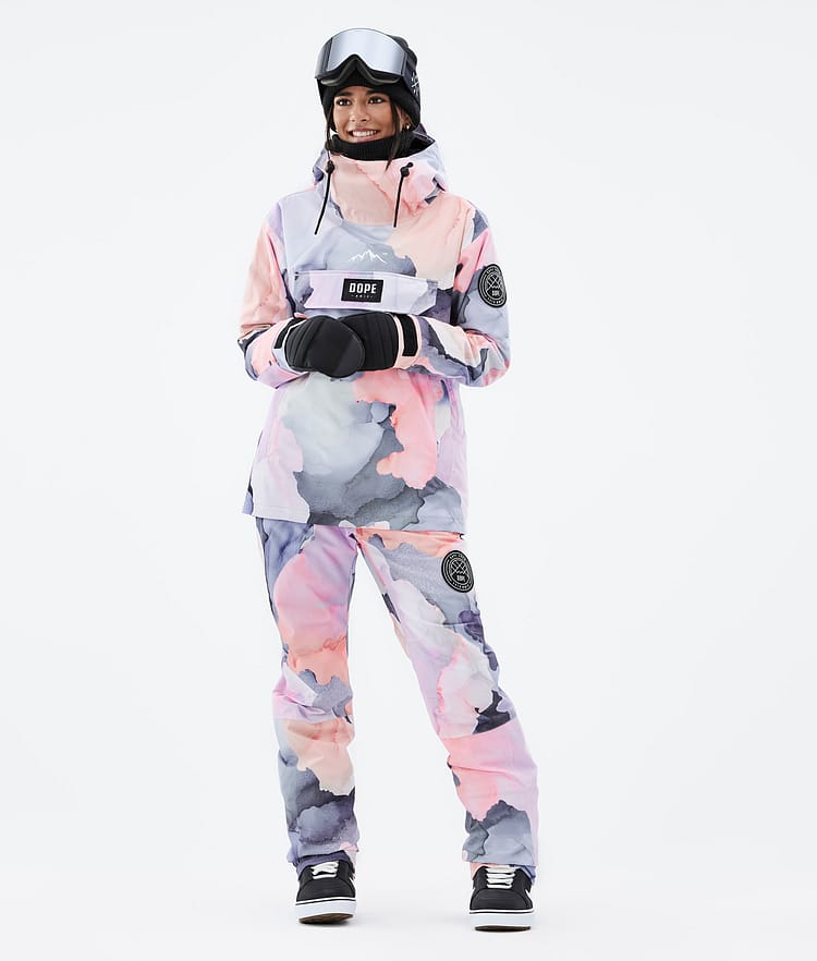 Dope Blizzard W Veste Snowboard Femme Blot Peach, Image 3 sur 9