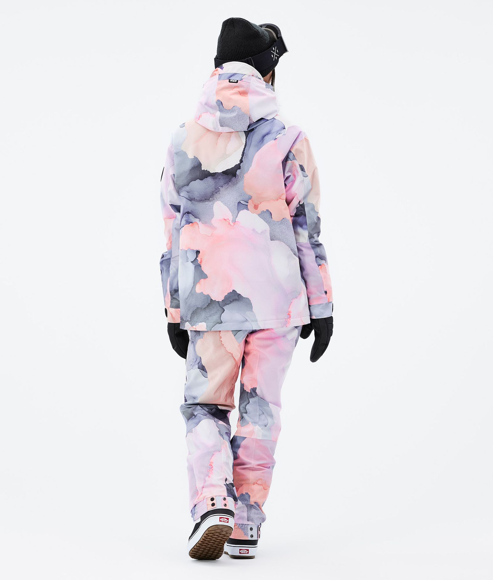 Dope Blizzard W Veste Snowboard Femme Blot Peach, Image 5 sur 9