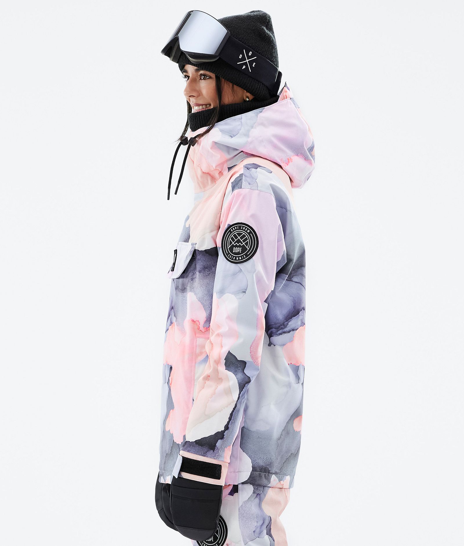 Dope Blizzard W Veste Snowboard Femme Blot Peach, Image 6 sur 9