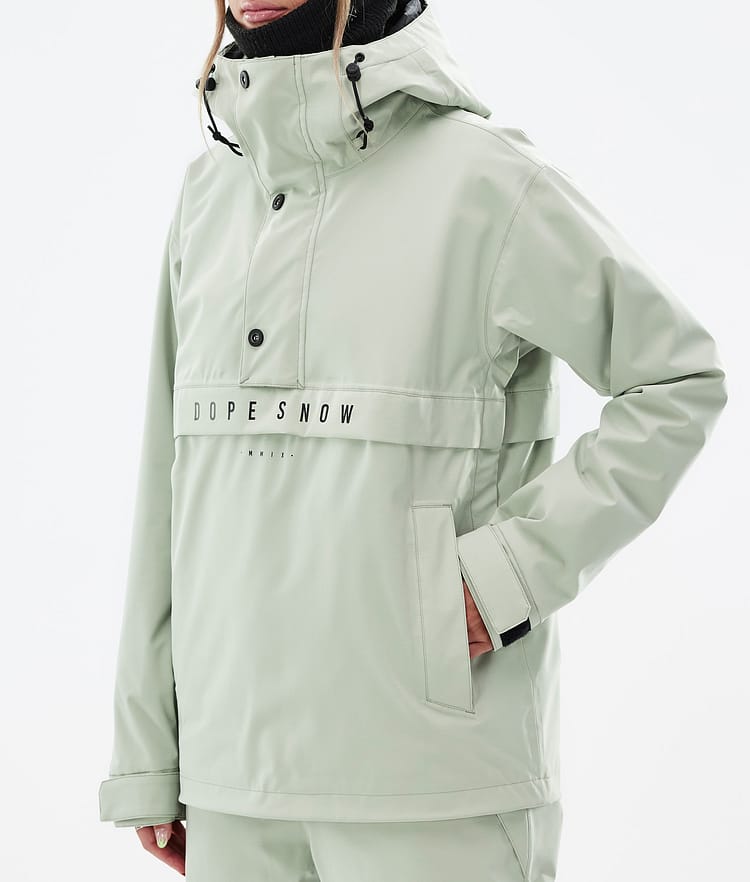 Dope Legacy W Snowboard Jacket Women Soft Green, Image 8 of 9