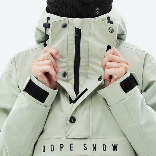 Poloviční zip s dvojitou klopou Hlavní obrázek produktu,